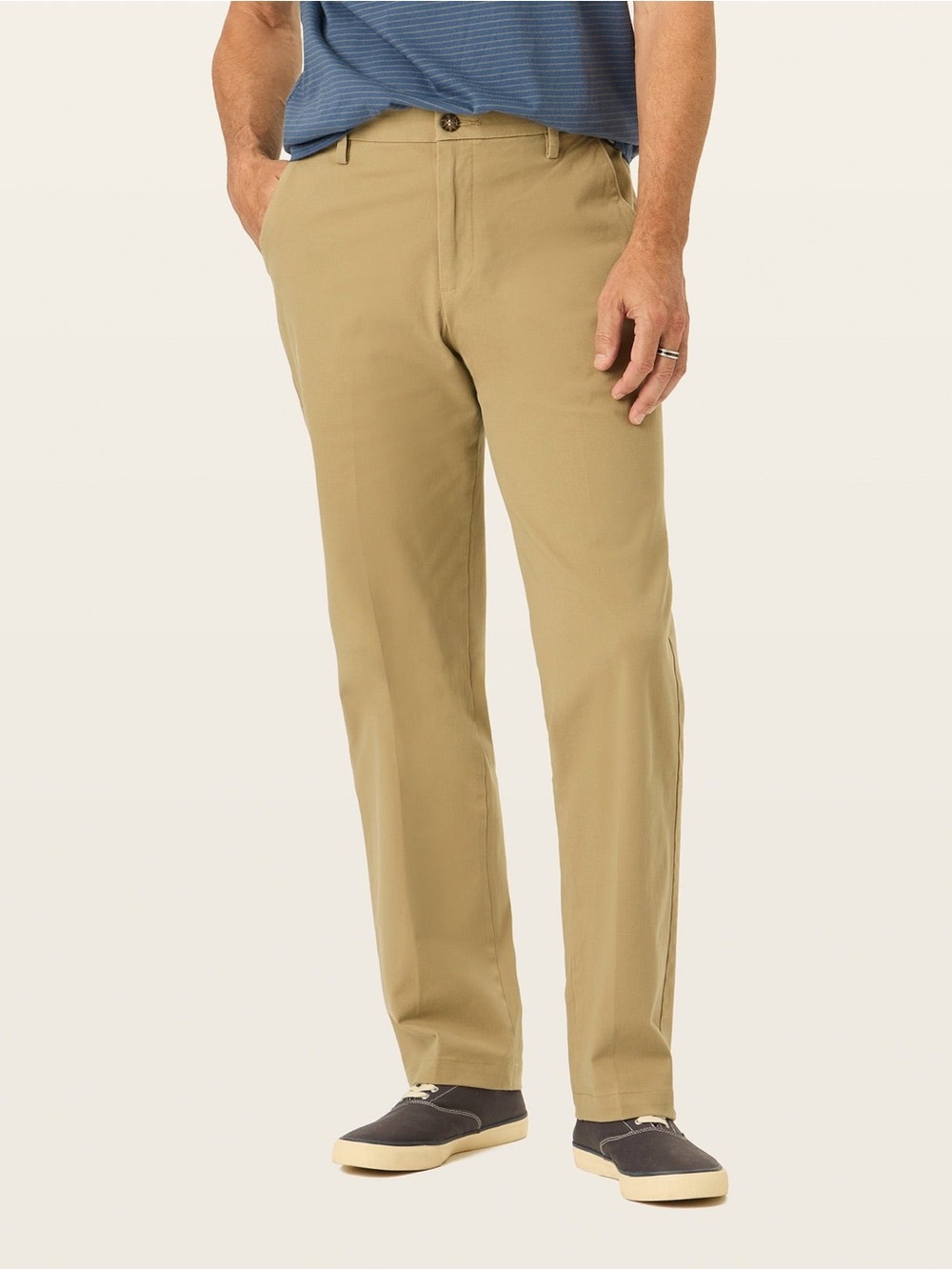 NWT Dockers D3 Classic Fit Flat Front Khakis 36x34